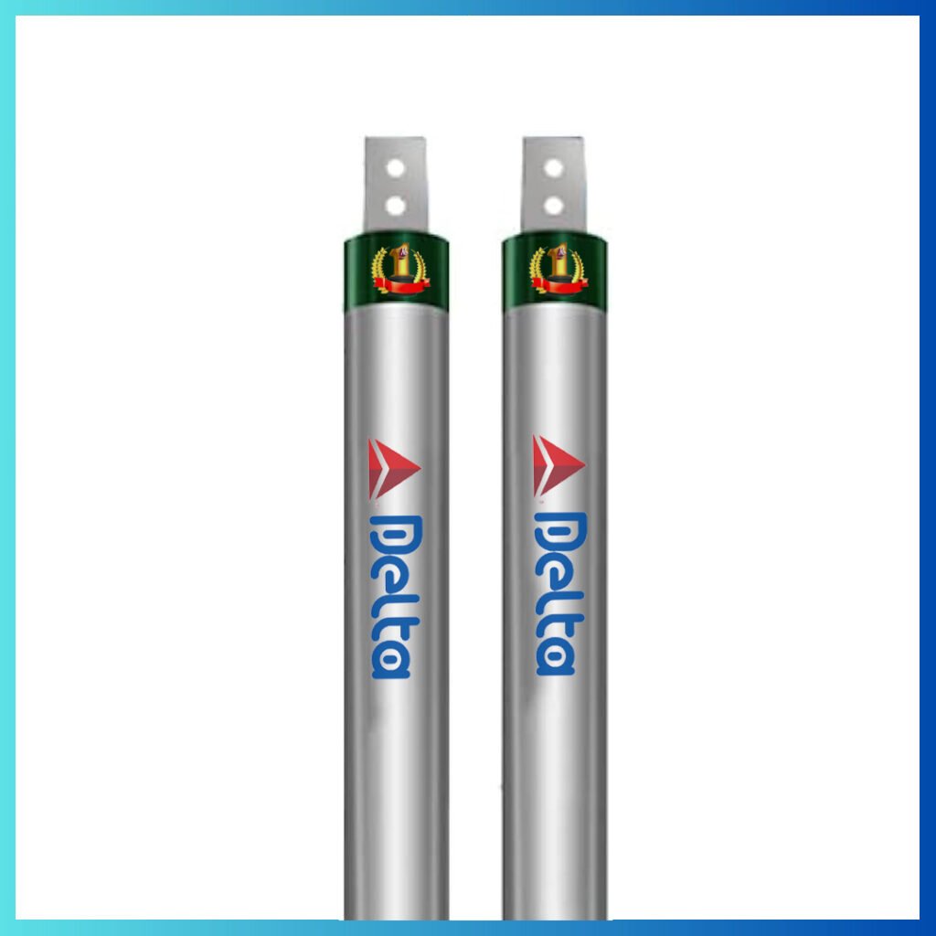 gi earthing electrode intended for use as an electrical grounding system