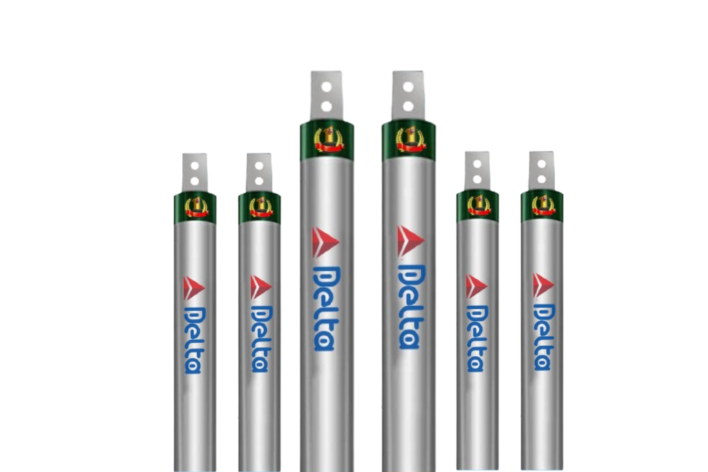 gi galvanised iron earthing electrode manufactured by earthing 24x7